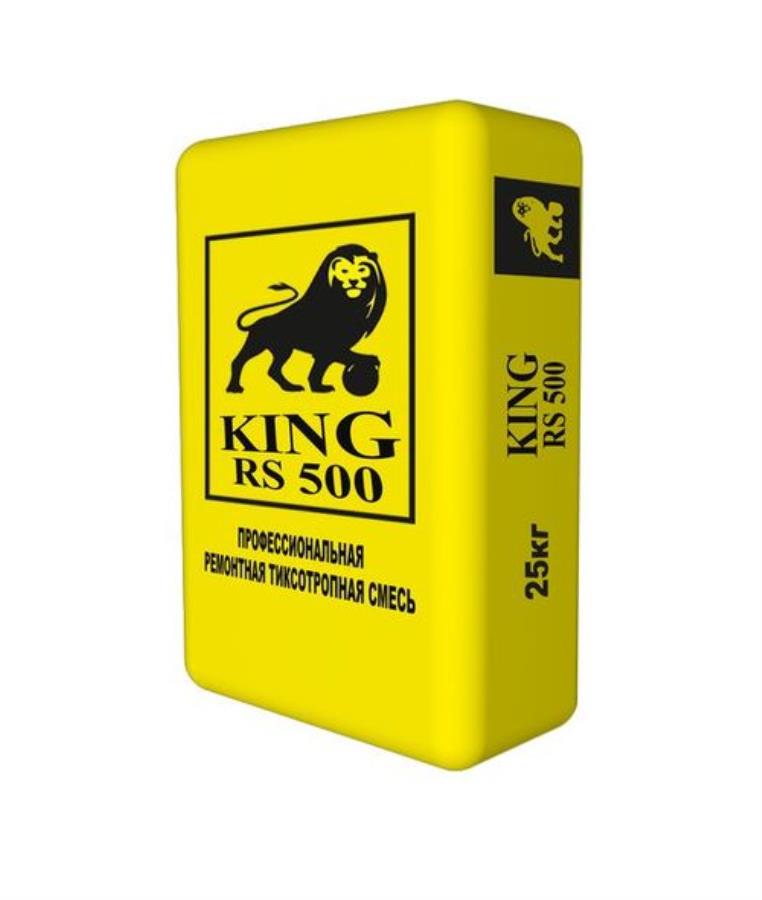 Peмoнтнaя тикcотpoпнaя cмеcь для бетoнa King RS 500
